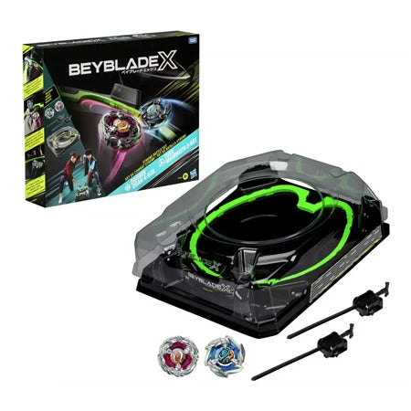 : Beyblade X Xtreme Battle Set – High-Speed Arena with X-Celerator Rail