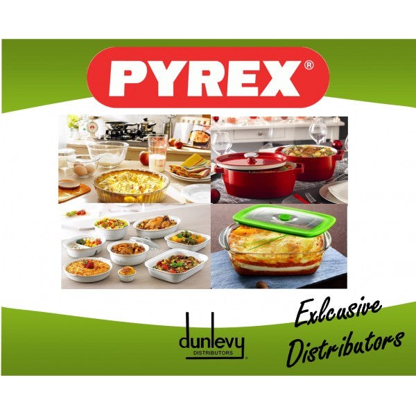 PYREX 26cm Fluted Deep Flan/Quiche Dish - Flemings Department Store