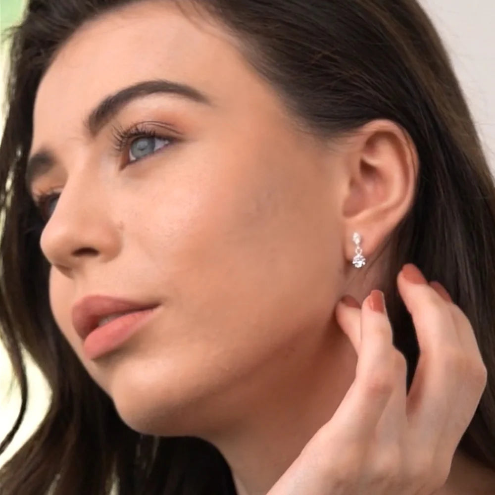 Newbridge Silverware Silver Drop Earrings | Flemings Monaghan