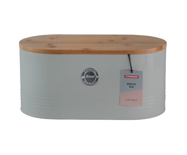Living Grey Bread Bin - Flemings Department Store