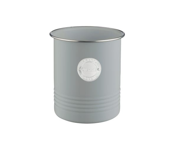 Living Grey Utensil Jar - Flemings Department Store
