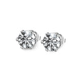Newbridge Silverware Round Clear Stone Studs | Flemings Monaghan