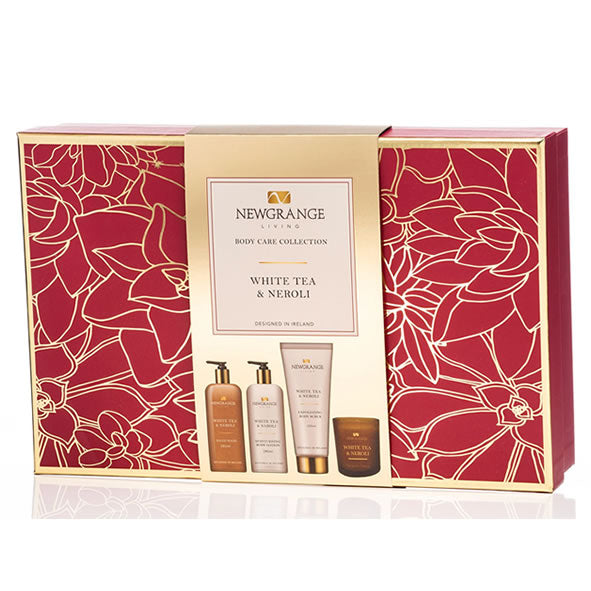 Newgrange Living White Tea & Neroli Luxury Body Care Gift Set (Set of 4)