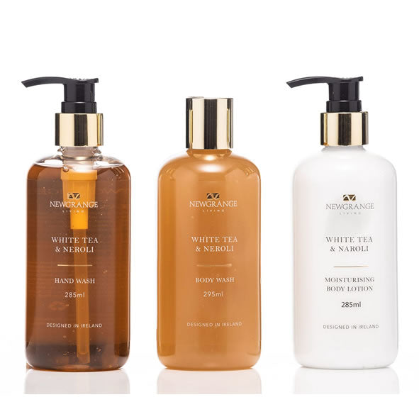 Newgrange Living White Tea & Neroli Luxury Body Care Gift Set (Set of 3)