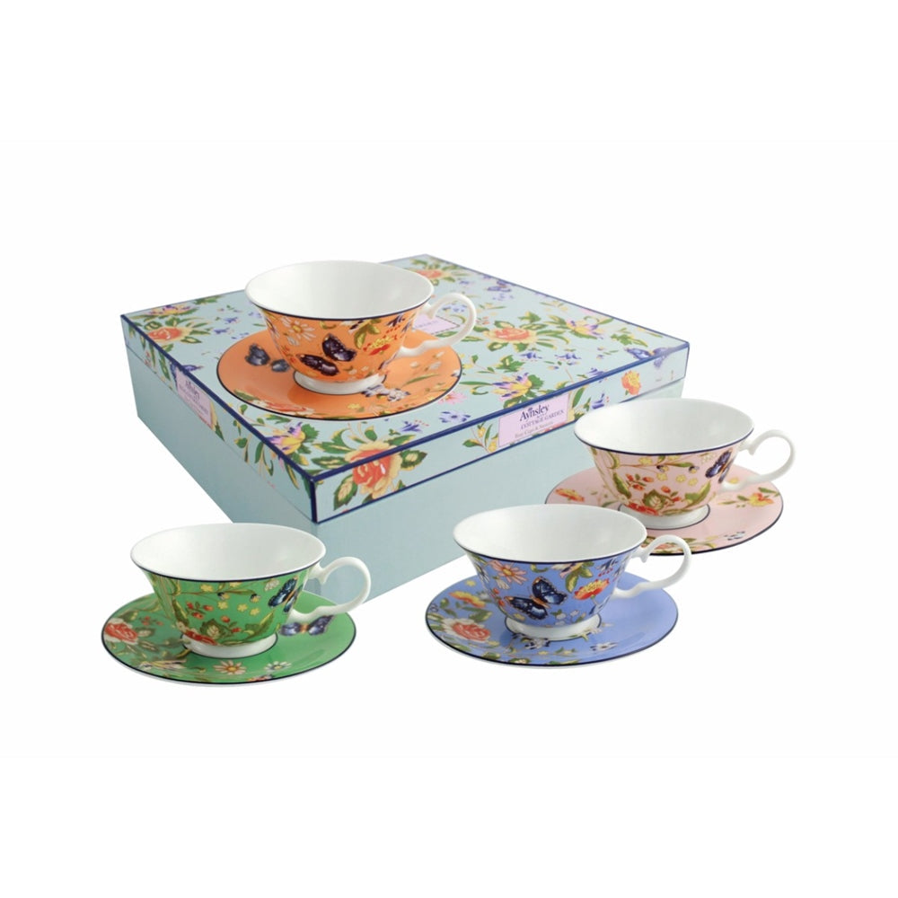 Aynsley Cottage Garden Windsor Tea Cup & Saucer Set product image