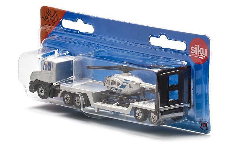 LOW LOADER WITH HELICOPTER - Flemings Department Store