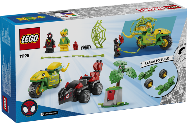 LEGO Spin and Electro Dinosaur Vehicle Chase 11198