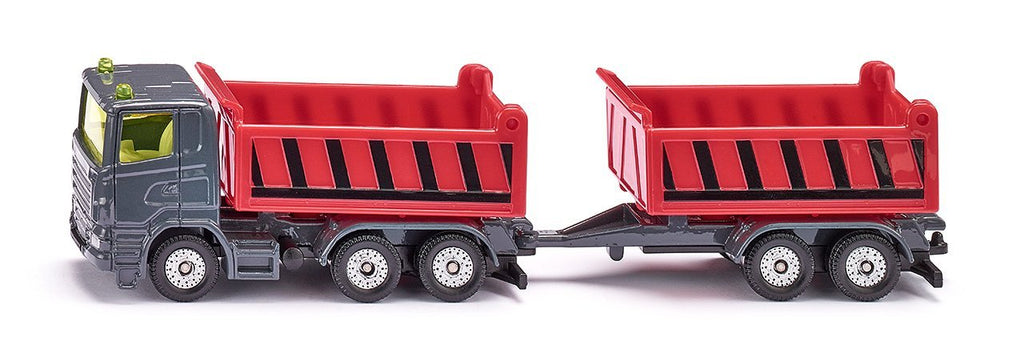 1:87 TRUCK WITH DUMPER BODY AND TIPPING TRAILER - Flemings Department Store