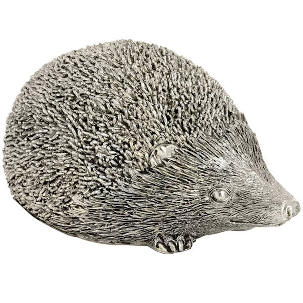 HENRIETTA THE SILVER HEDGEHOG 13X8X6CM - Flemings Department Store