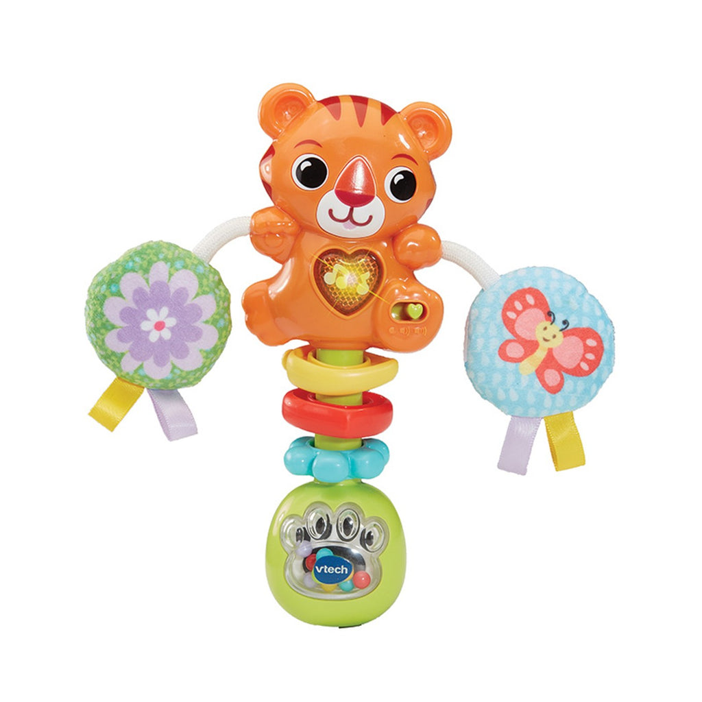 VTech Rattle & Roar Tiger | Light-Up Musical Baby Rattle