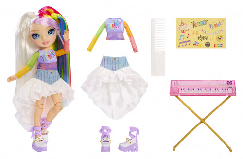 Rainbow High Jr High Rock Band Amaya – 9” Fashion Doll