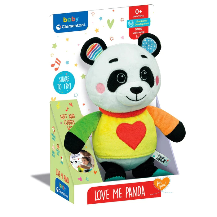 LOVE ME PANDA PLUSH ACTIVITY SOFT TOY - Flemings Department Store