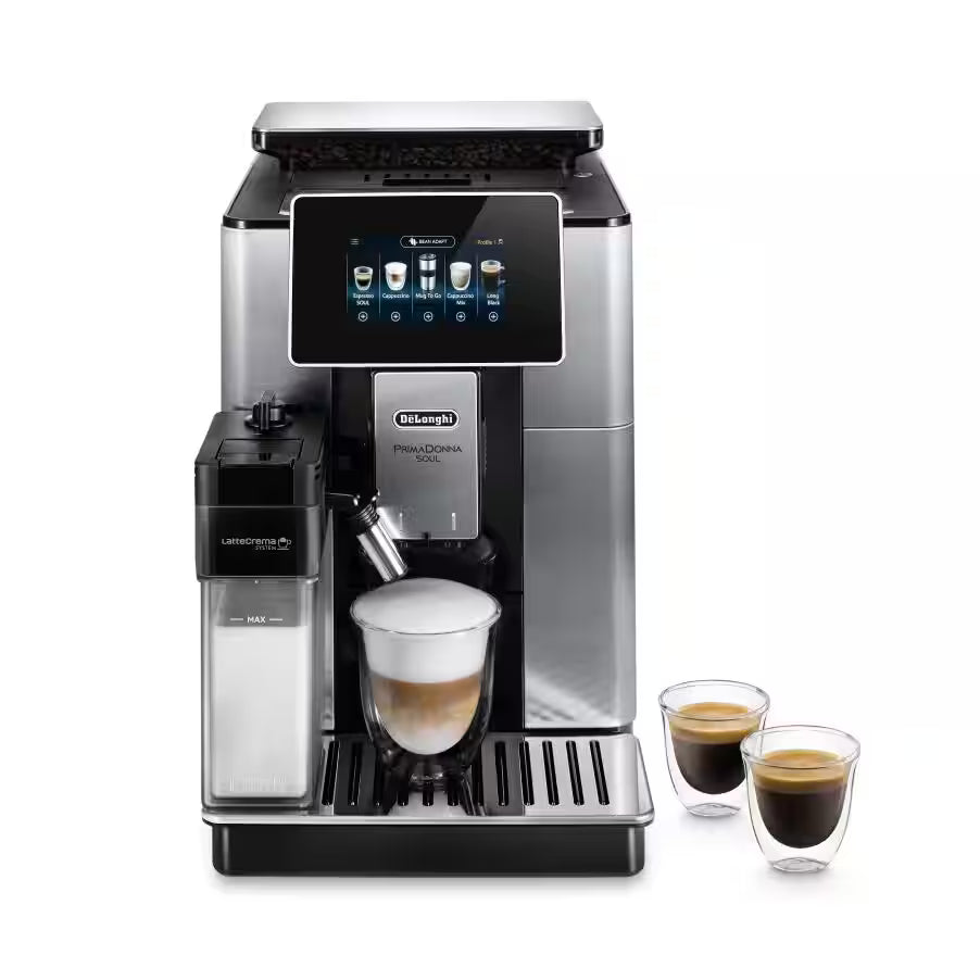 De'Longhi PrimaDonna Soul Smart Bean to Cup Coffee Machine – ECAM610.75