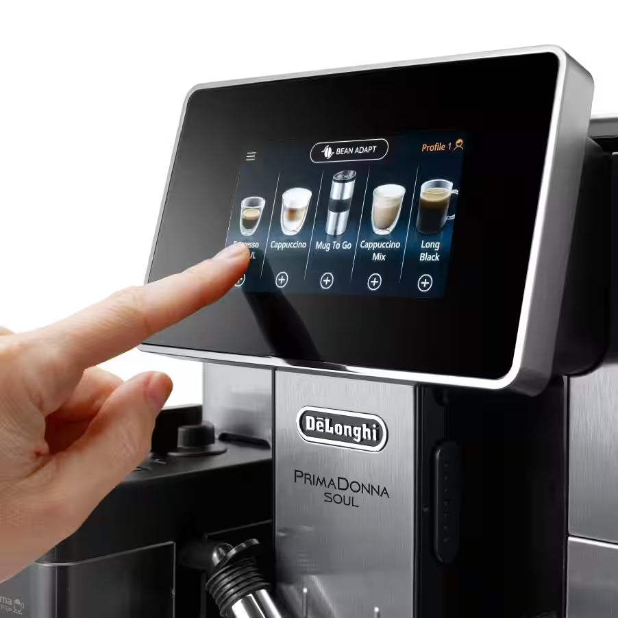 De'Longhi PrimaDonna Soul Smart Bean to Cup Coffee Machine – ECAM610.75