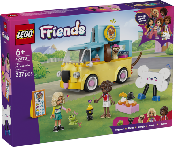 LEGO Pet Accessories Van 42678 – product image 2
