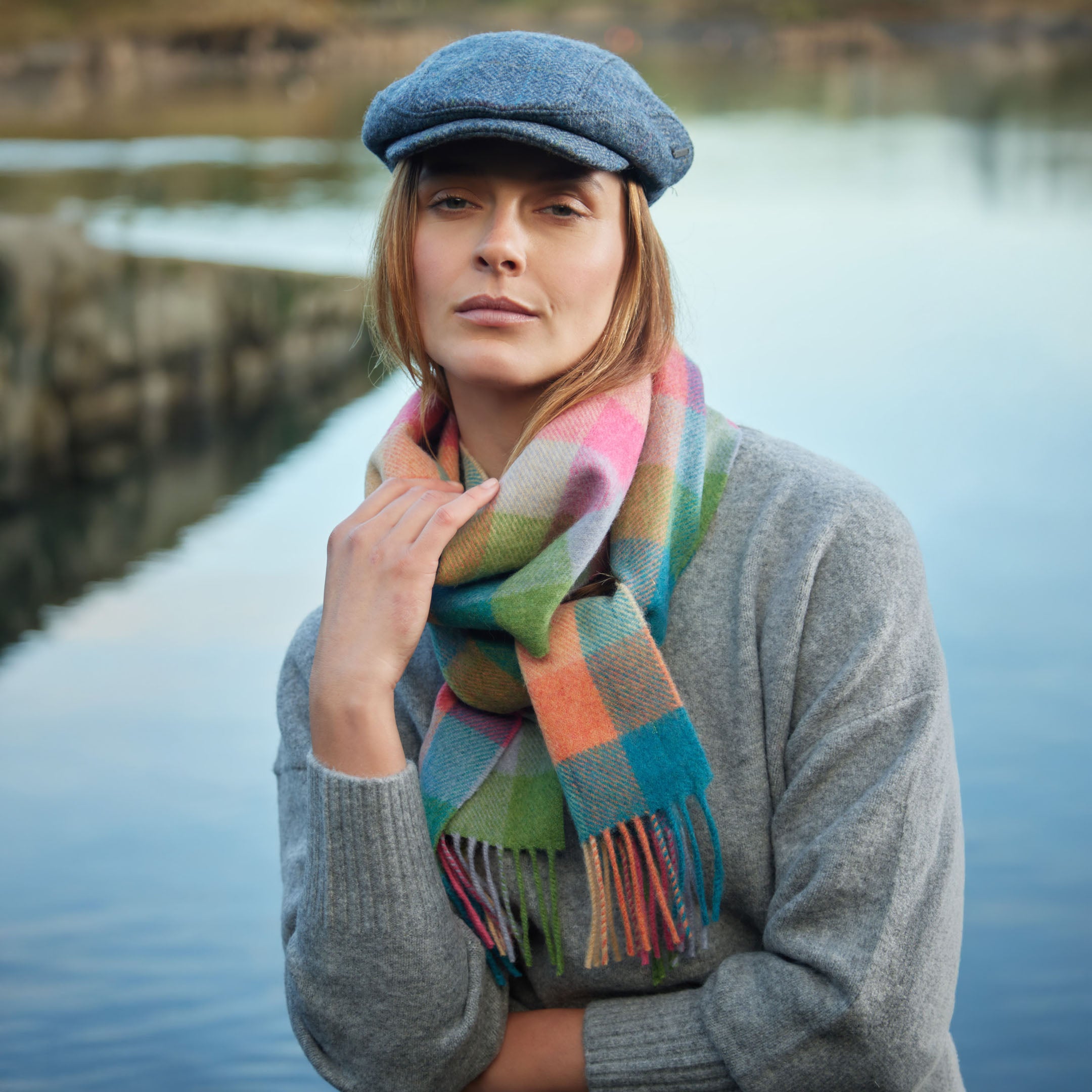 John Hanly Irish Wool Scarf Long – Lambswool Scarf