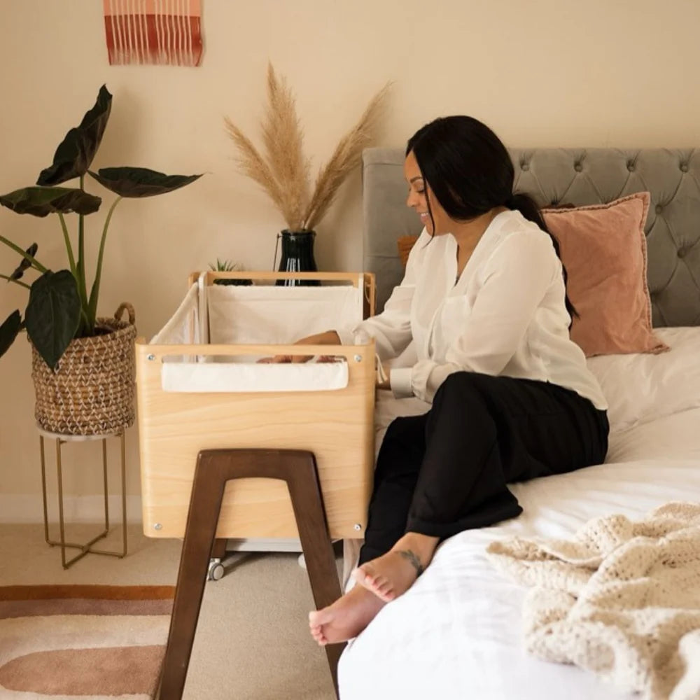 Ex-Display Gaia Baby Hera Bedside Crib