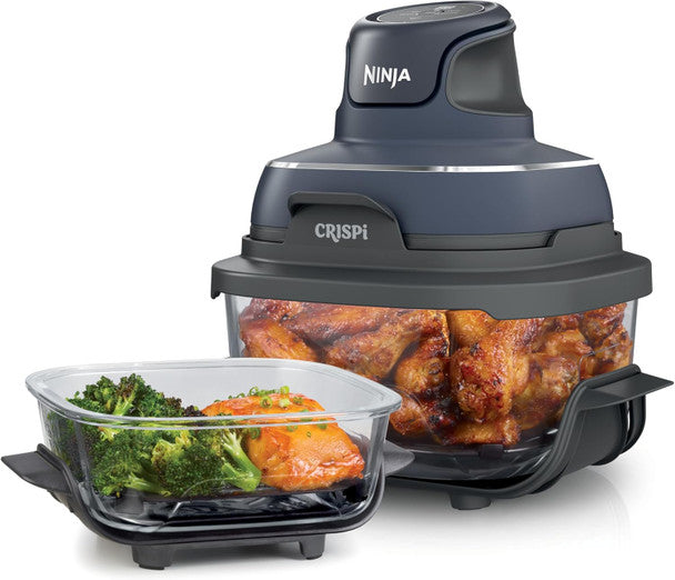 Ninja CRISPi 4-in-1 Portable Glass Air Fryer - FN101UKGY