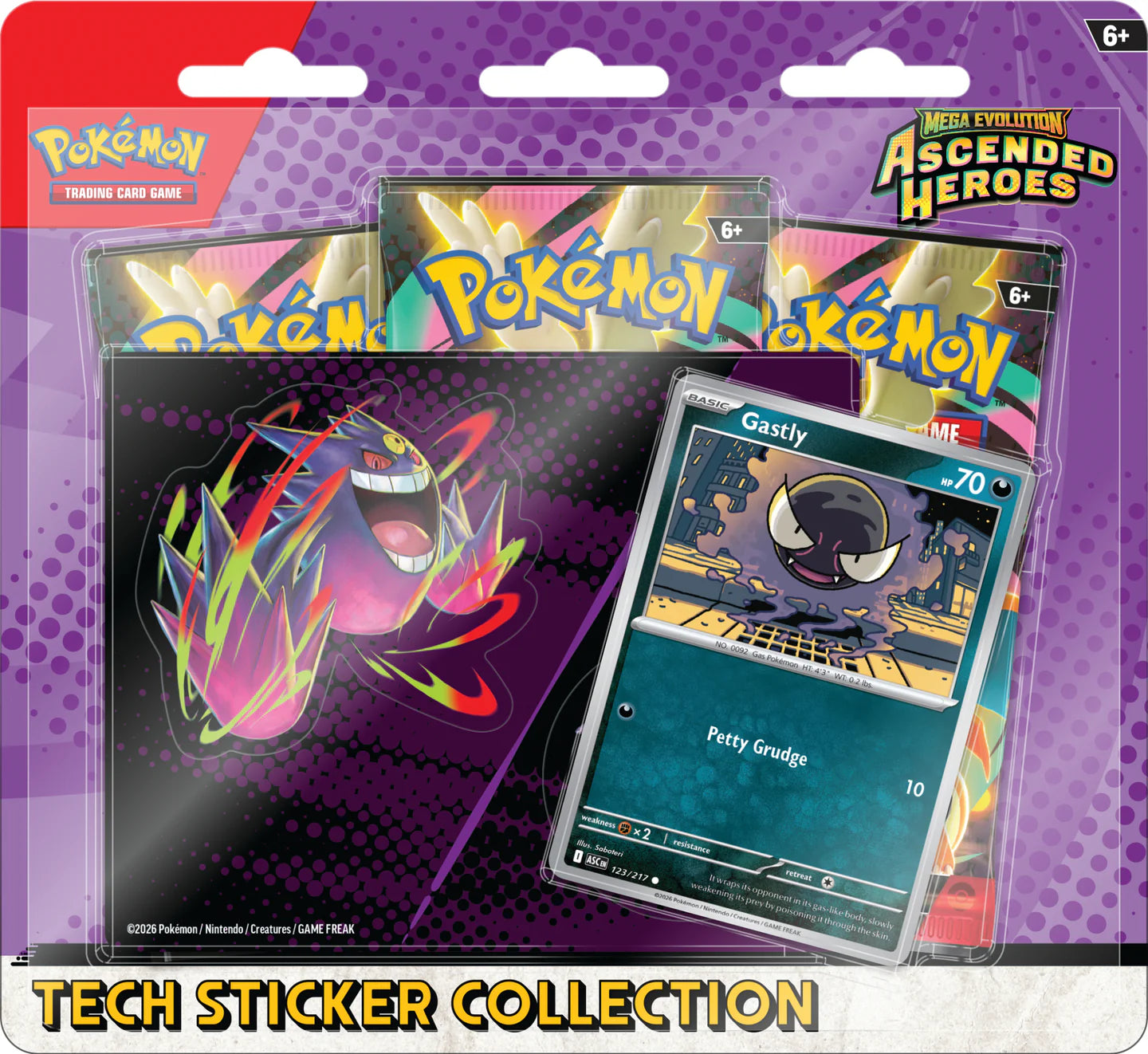 Mega Evolution Tech Sticker Collection