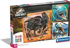 Clementoni Jurassic World 3x48 Pce Jigsaw Puzzle - Flemings Department Store