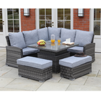 Amalfi Corner Set w/ adjustable table (SML)