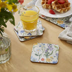 Cottage Garden Coasters - 4 Pack One Size in Multi - Flemings Department Store