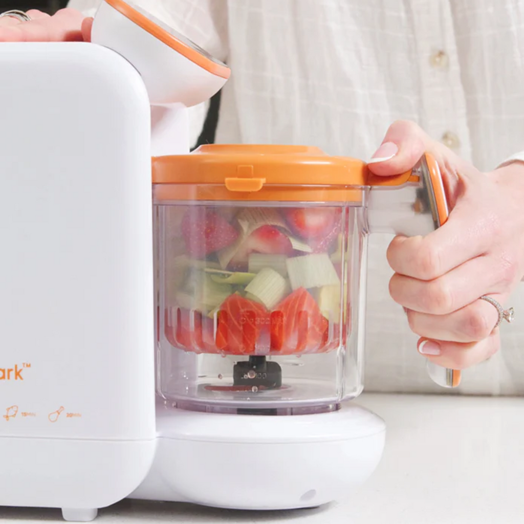 Quook 5-in-1 Baby Food Processor – Steamer, Blender & Bottle Warmer