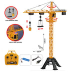 ZMX Engineering Tower Crane Toy with Remote Control