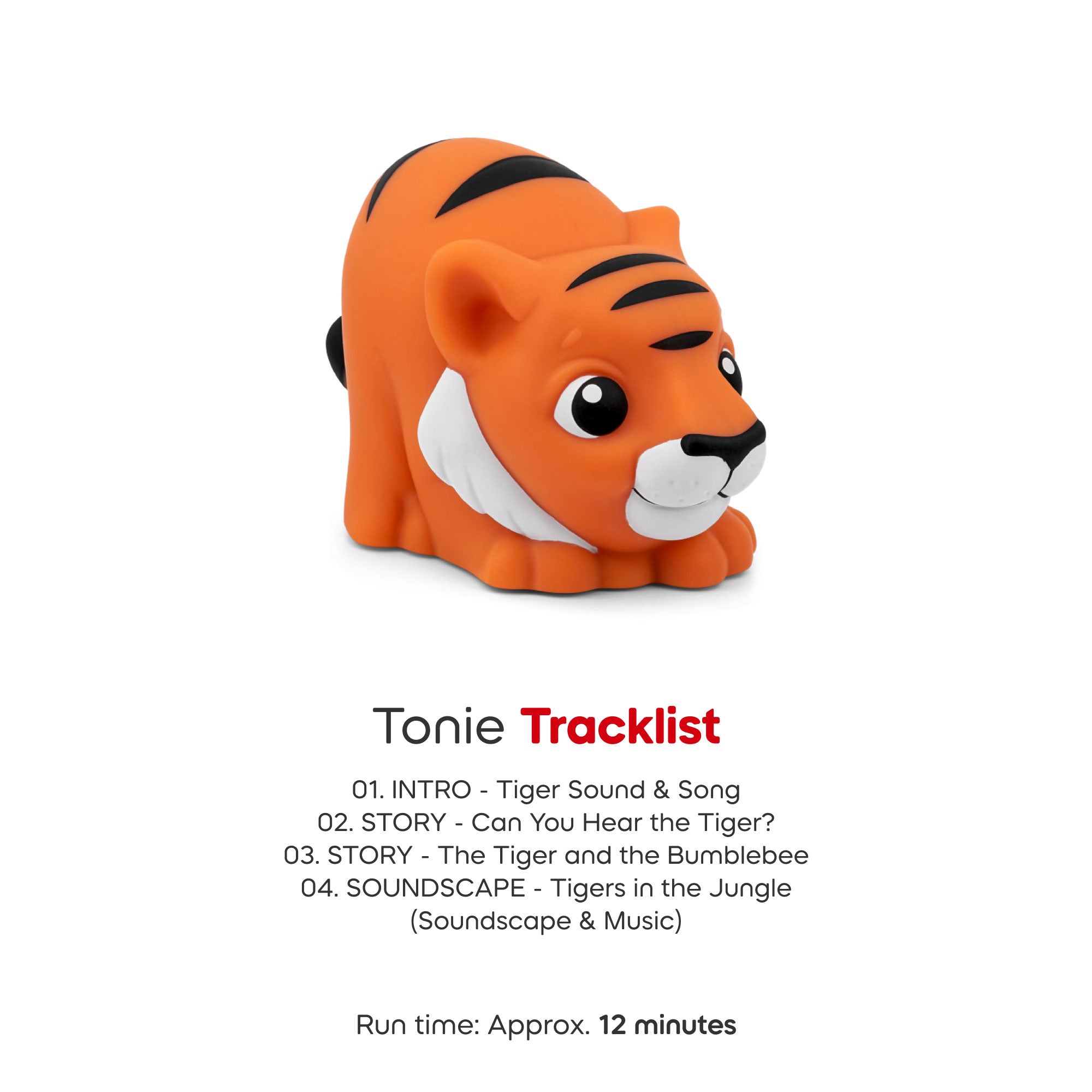 Tonies My First Jungle Set: Soft Audio Figures for Toddlers