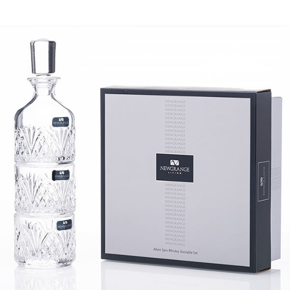 ADARE WHISKEY STACKABLE SET 3 PIECE