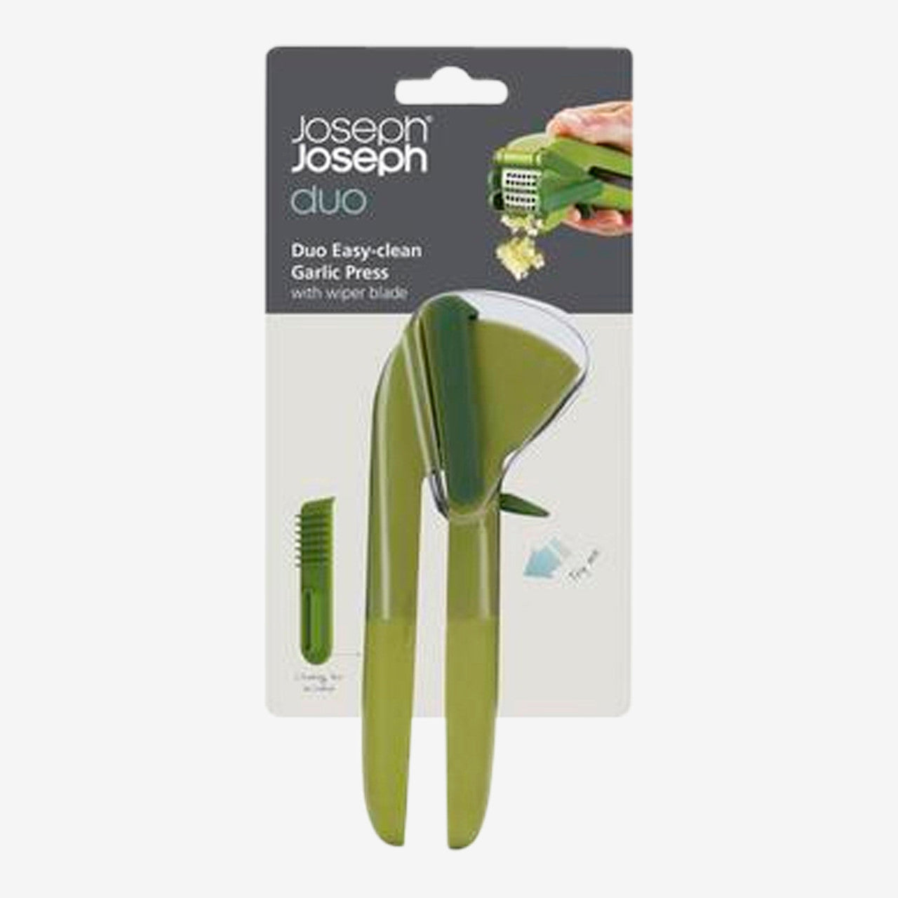 Joseph Joseph Duo Easy-Clean Garlic Press – Green