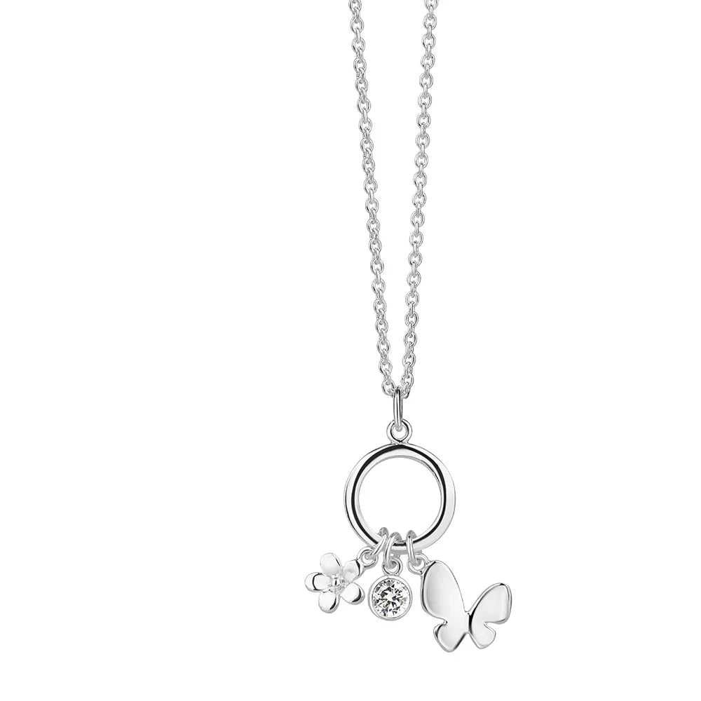 Newbridge Silverware Butterfly Charm Pendant | Flemings Monaghan