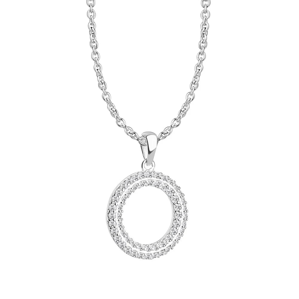 Newbridge Silverware Multi-Stone Circle Pendant | Flemings Monaghan