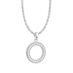 Newbridge Silverware Multi-Stone Circle Pendant | Flemings Monaghan