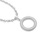 Newbridge Silverware Multi-Stone Circle Pendant | Flemings Monaghan