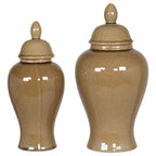 SMALL CARAMEL JAR 13x13x28cm - Flemings Department Store
