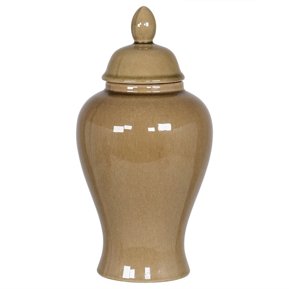 SMALL CARAMEL JAR 13x13x28cm - Flemings Department Store