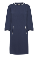 Fransa FRVERNA DR1 Midi Dress – Long Sleeve Women’s Dress