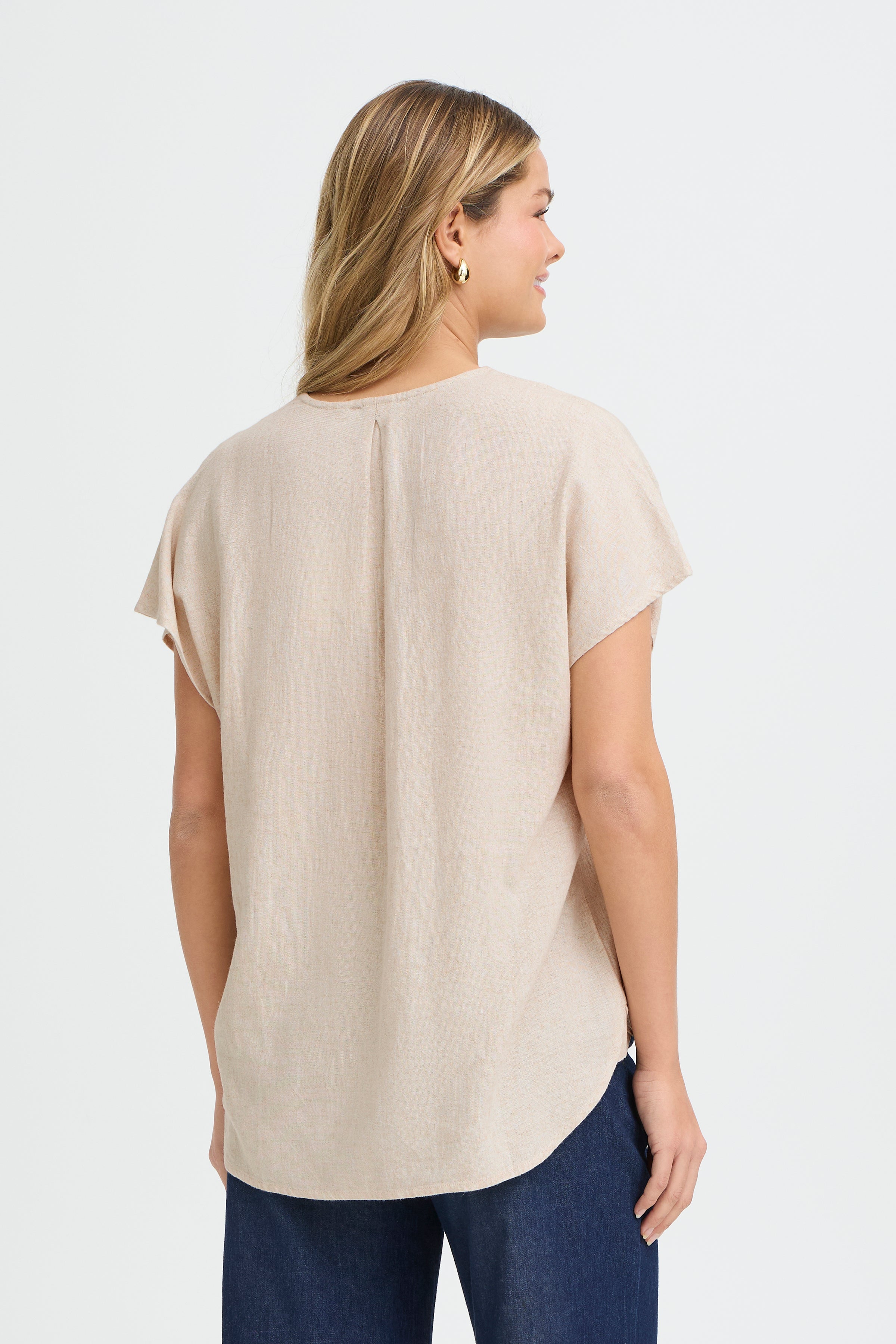 Fransa FRJETT Blouse - Undyed Cream