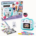 Photo Creator Instant Camera – Print & Save with 4GB SD