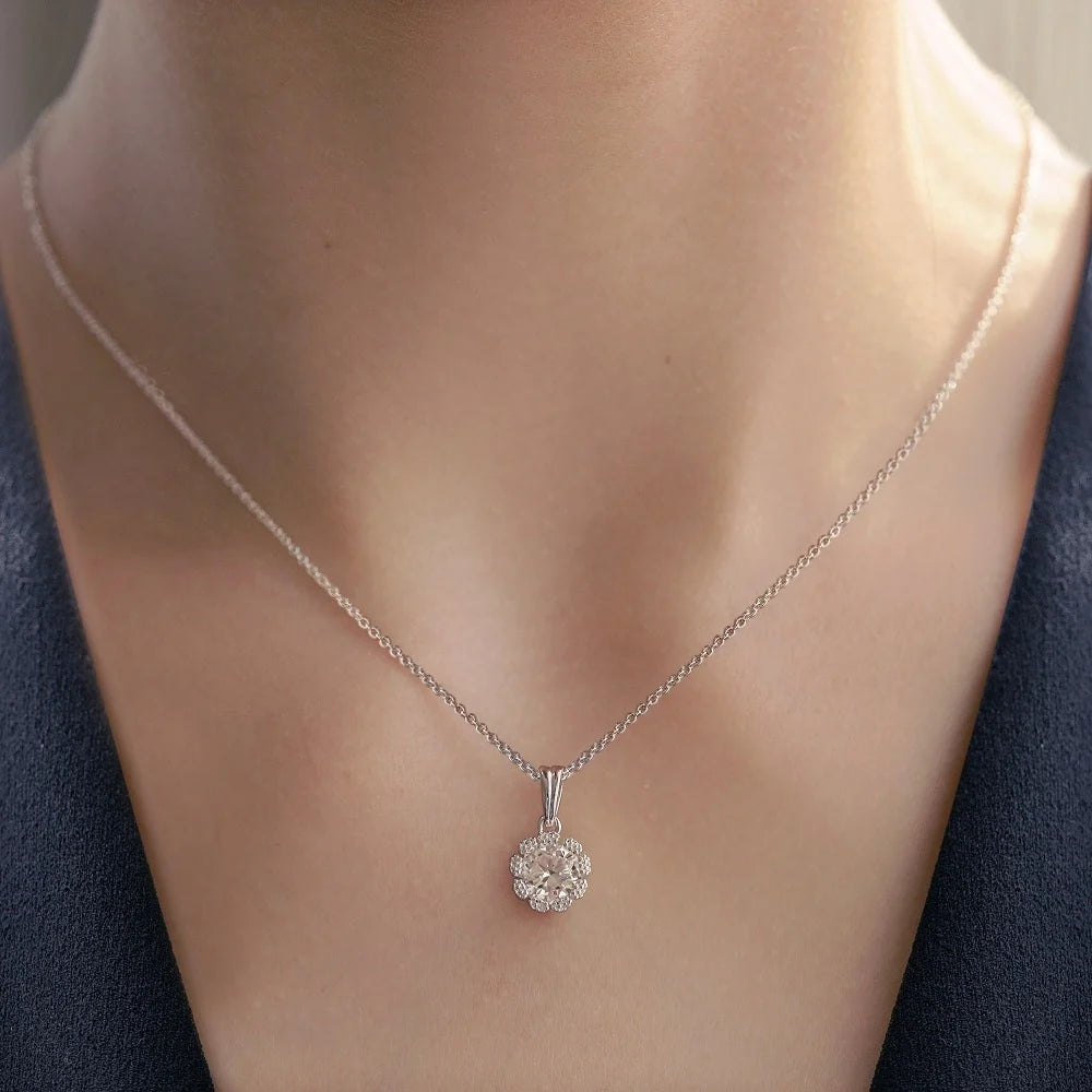 Newbridge Silverware Petite Flower Pendant | Flemings Monaghan
