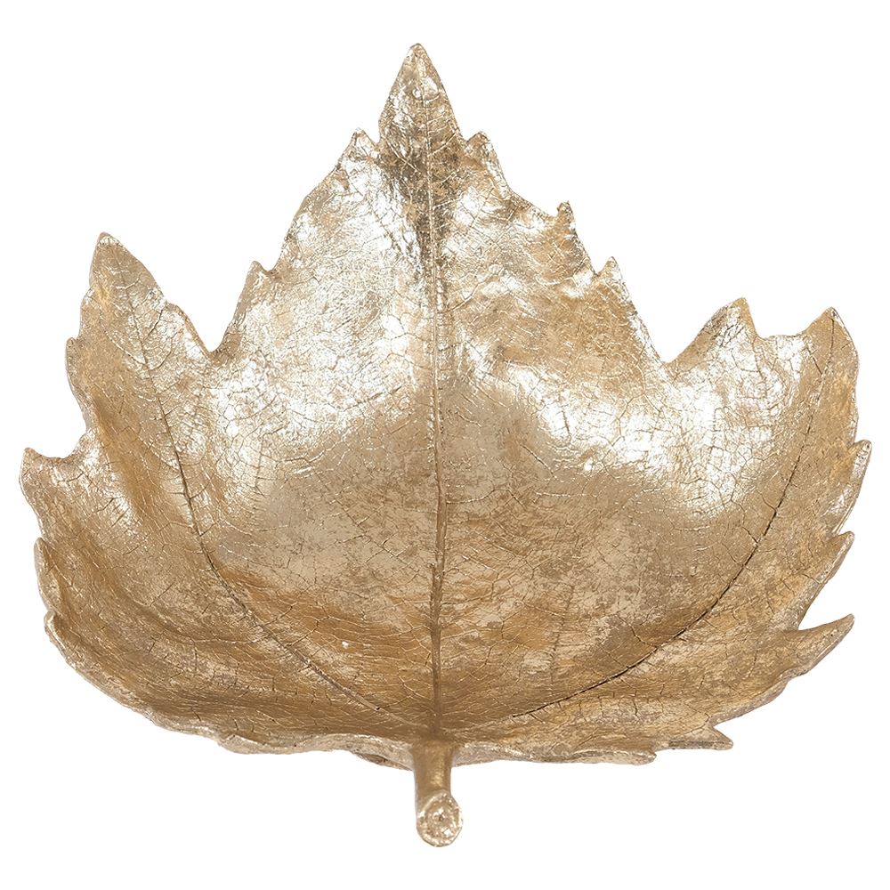 GOLD LEAF 42x36x17cm - Flemings Department Store