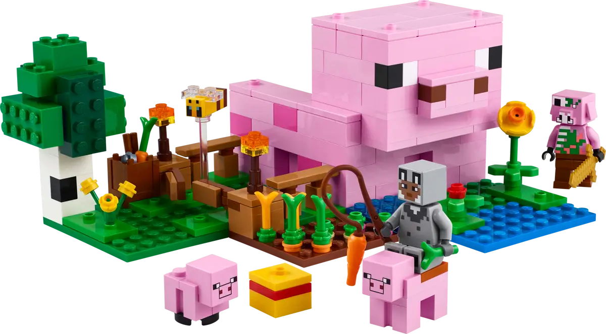 LEGO Minecraft The Baby Pig House – 21268