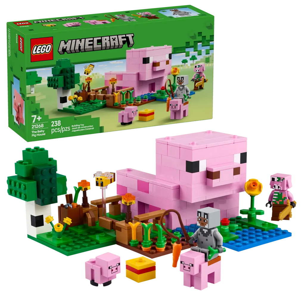 LEGO Minecraft The Baby Pig House – 21268