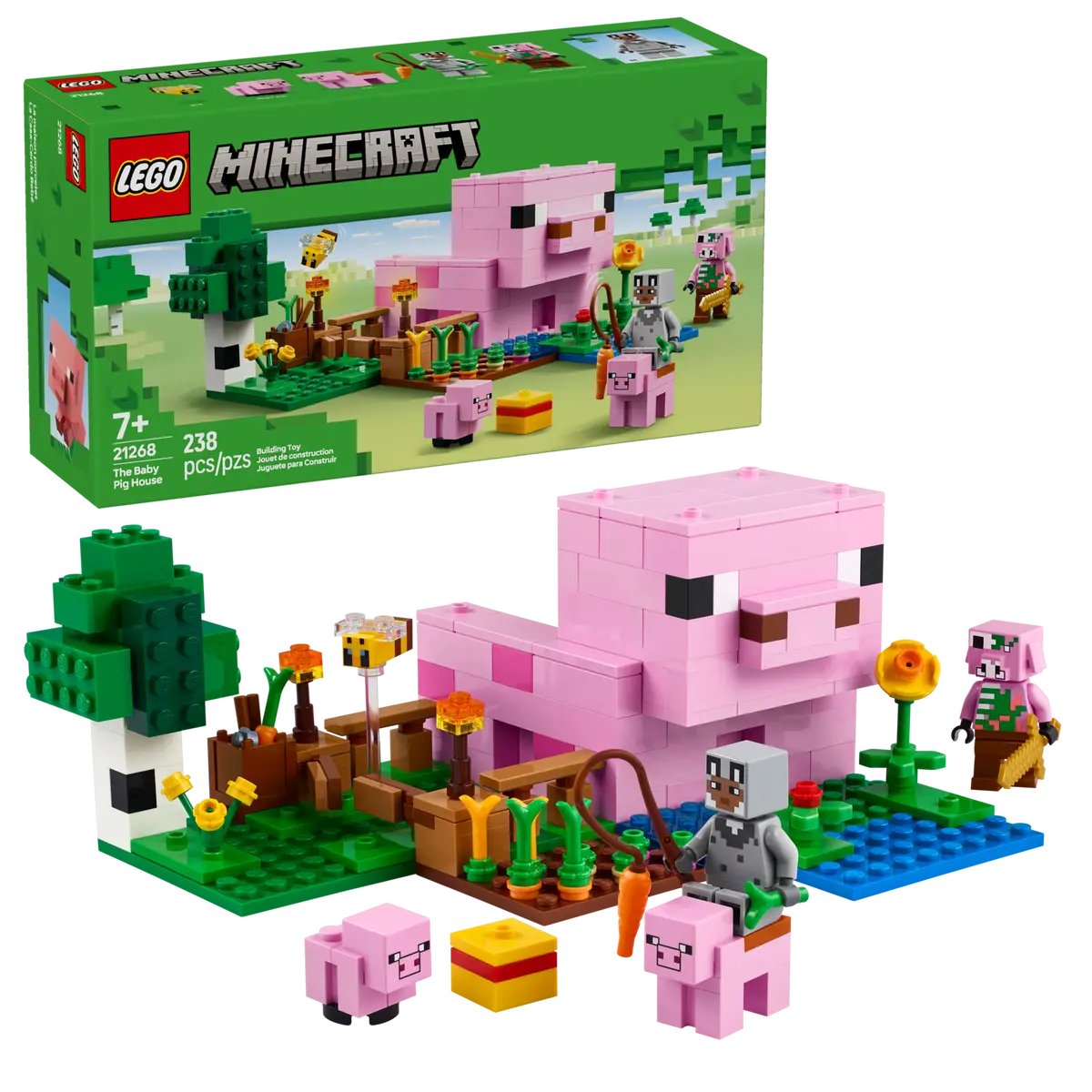 LEGO Minecraft The Baby Pig House – 21268