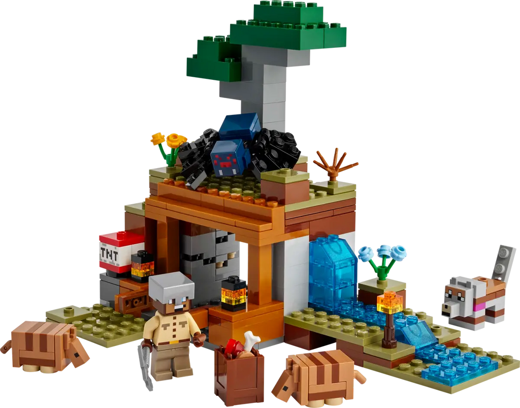 LEGO® Minecraft The Armadillo Mine Expedition (21269) – Adventure Set