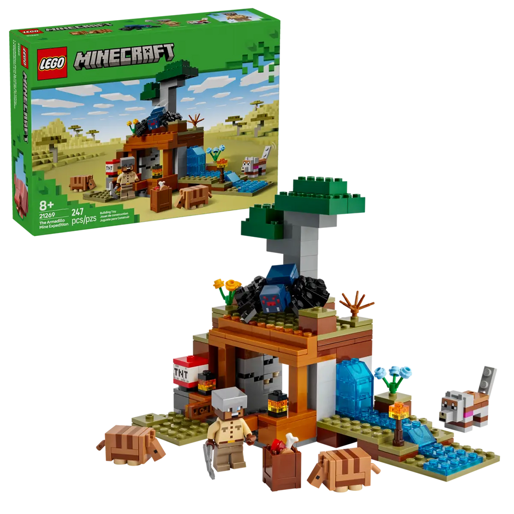 LEGO® Minecraft The Armadillo Mine Expedition (21269) – Adventure Set
