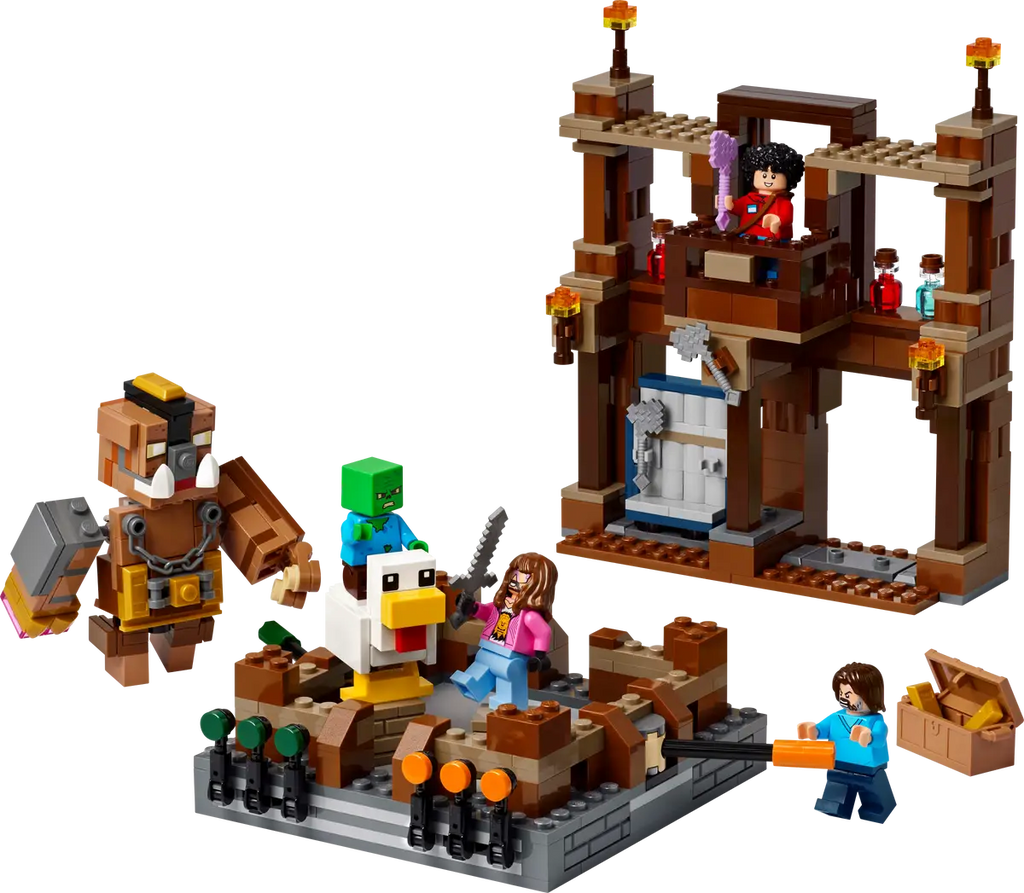 LEGO® Minecraft Woodland Mansion Fighting Ring (21272) – Battle Set