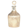 BURNISHED LARGE BULBOUS PERFUME BOTTLE 10x10x20cm - Flemings Department Store