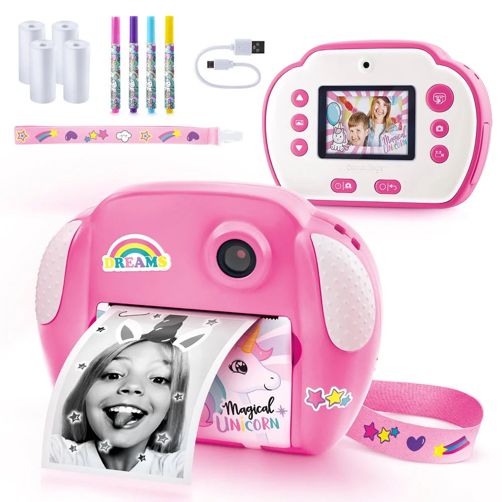 Photo Creator Kids – My First 3-in-1 Instant Camera (Unicorn Version)